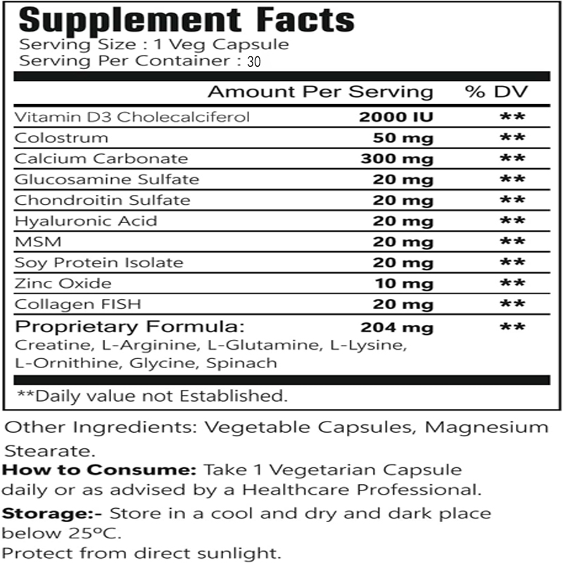 Height growth joint support co - Glucosamine Chondroitin Joint review and price