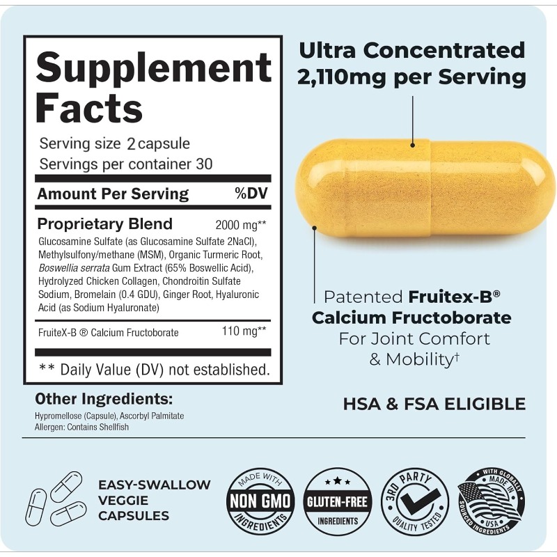 Glucosamine Chondroitin Sulfat - Glucosamine Chondroitin Joint review and price