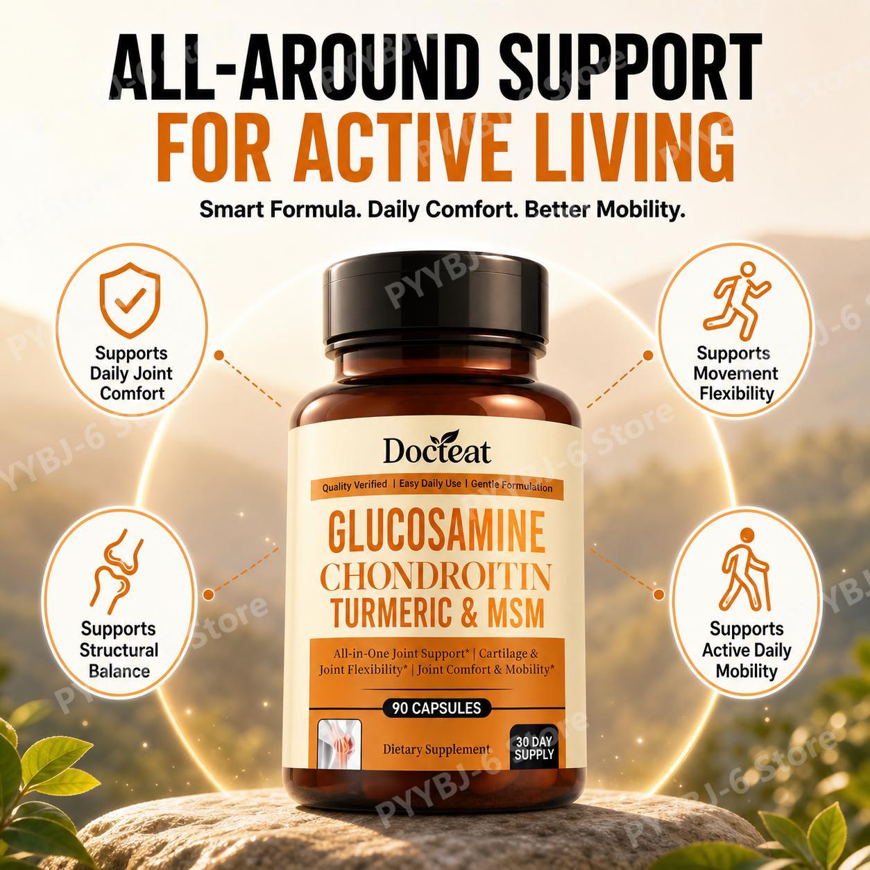 Docteat Glucosamine Chondroiti - Glucosamine Chondroitin Joint review and price